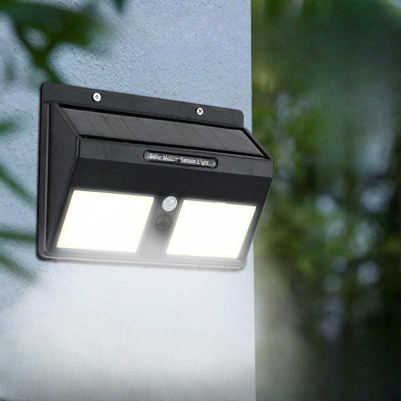 Солнечный настенный светильник Наружный светильник Настенный светильник с датчиком человеческого восприятия Садовый светильник Садовый светильник